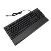 RGB Gaming Keyboard with Palmrest Universal LED Backlit 104 Keys Blue Switch USB Wired Computer Mechanical Keyboard for