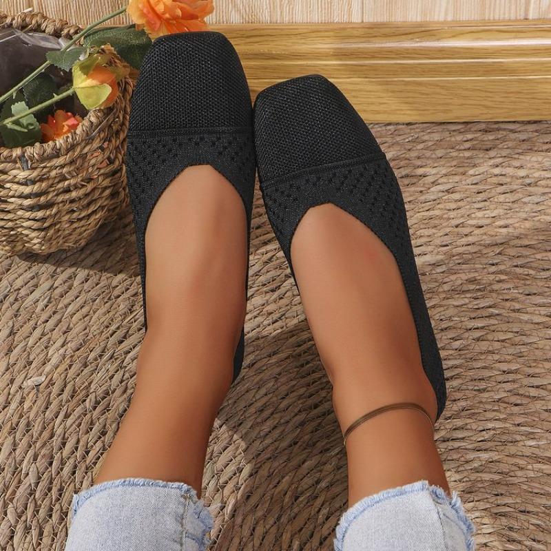 

Мода 2024 года, женские повседневные туфли-одиночки, летние новые удобные и универсальные лоферы на плоской подошве, балетки из дышащей сетки 36-43 37