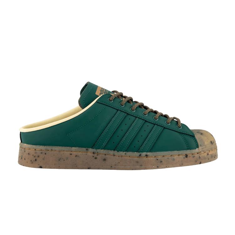 Adidas Superstar Mule Plant and Grow Unisex Spor Ayakkabı Yeşil  Gölge-Zeytin Kolay-Sarı GY9647