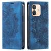 for Xiaomi Redmi Note 17 Pro 5G Mandala Embossed PU Leather Flip Wallet Case Magnetic Closure Cover