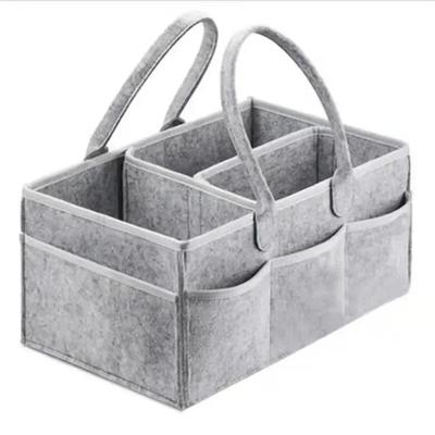 38*23*18cm Baby Diaper Caddy Organizer Portable Holder Bag for Changing Table and Car  Nursery Essentials Storage Bins