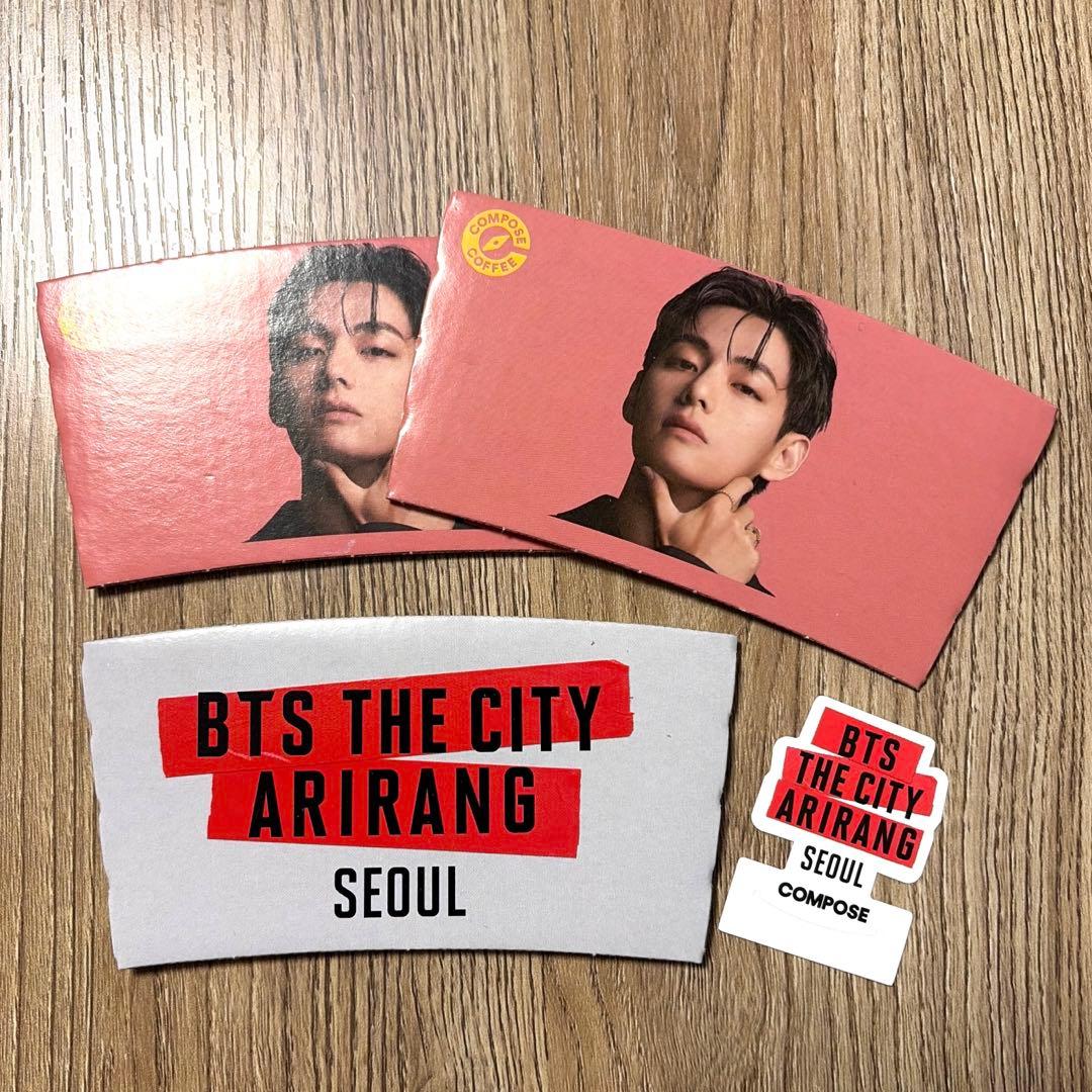 

[USED] South Korea COMPOSE COFFEE BTS ARIRANG Cup Hotel V