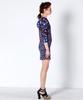 Greedius Earthmetric Print Dress