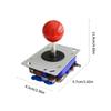 DIY Arcade Joystick Controller Kit with 2 4 8 Way Adjustable Red Ball Top Gaming Accessories Suitable for Fighting game