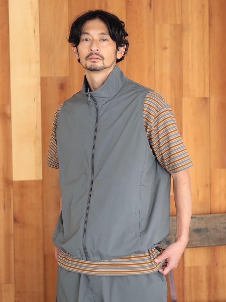 B:MING LIFE STORE by BEAMS Men's Light Nylon Down Jacket/Vest, Size S