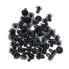 10x Retainer Clips 86590-28000 865952T500 Black Head Diameter 18mm