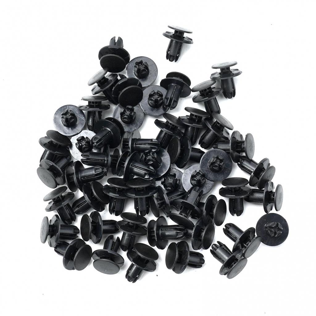 10x Retainer Clips 86590-28000 865952T500 Black Head Diameter 18mm