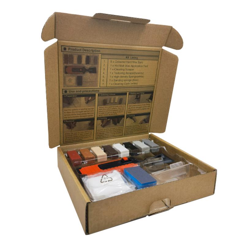 14-Piece Tile Repair Kit: Wax Filling Tool Set for Porcelain Walls