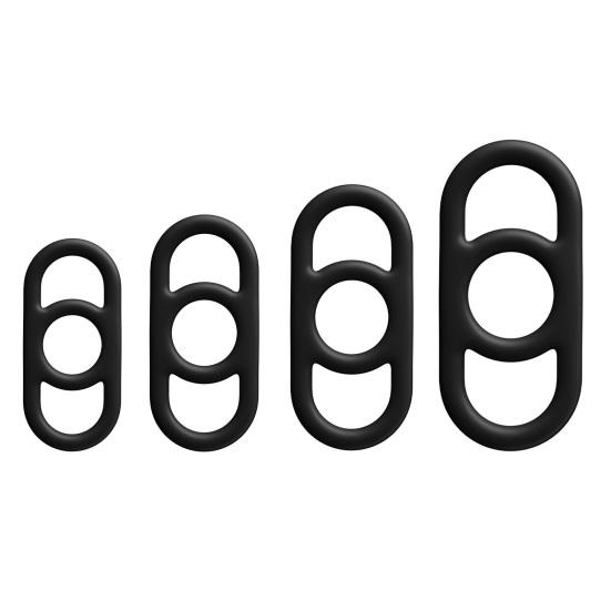 Stretchable Penis Delay Ring Waterproof Silicone Ejaculation Sex Dildo Ring for Bedroom