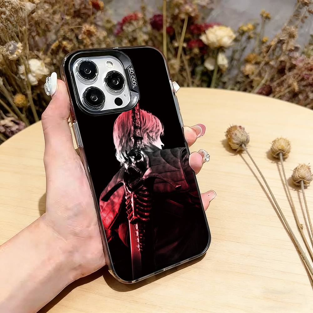 

Чехол для телефона D-Dante D-Devil May C-Cry для iPhone 17,16,15,14,13,12,11 Plus,Pro Max,XS, Цветной Серебристый Черный Чехол iPhone17Air