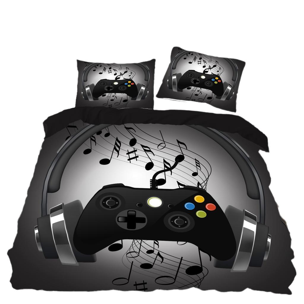 Home Textile Four Or Three-Piece Bedding Digital Printing Bedding One-Piece Gamepad Printing