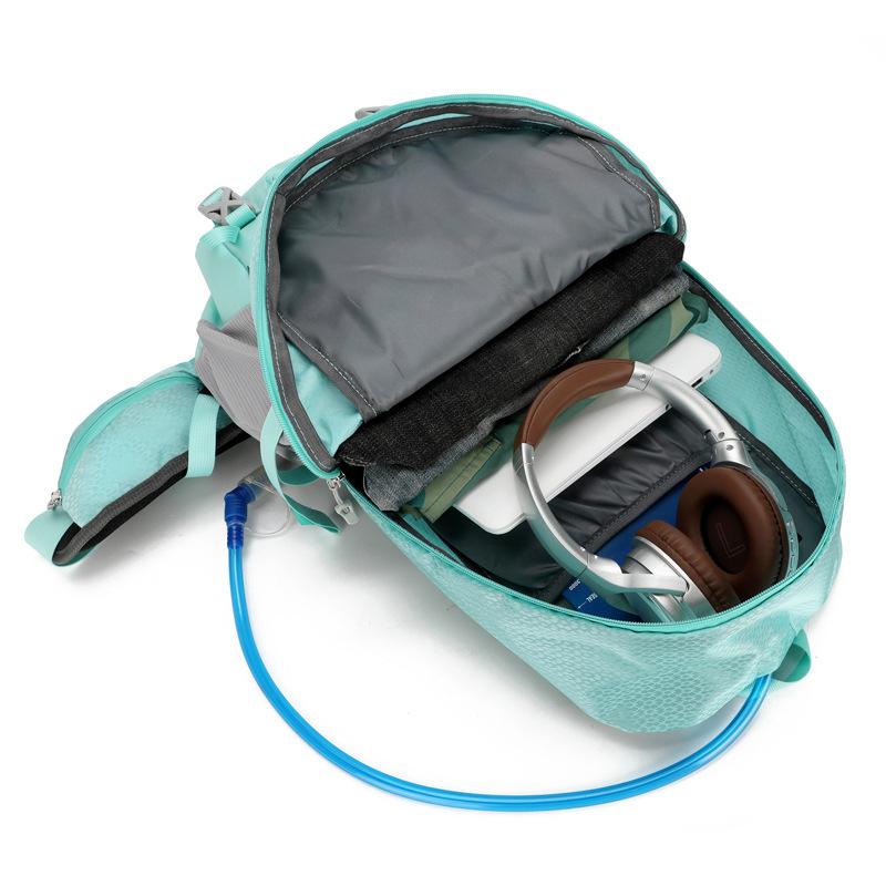 Schoolbag1011 Summer New Lightweight Hiking Waterproof Backpack Travel Outdoor Mountaineering Bag Camping Nylon Backpack
