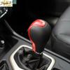 For Jeep Cherokee  2014- ABS Red Interior Gear Lever Shift Knob Covers Trim