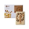 KINOWA "Welcome Bird" Wood Collage Original DIY Kit Quilling Bird Made In Japan