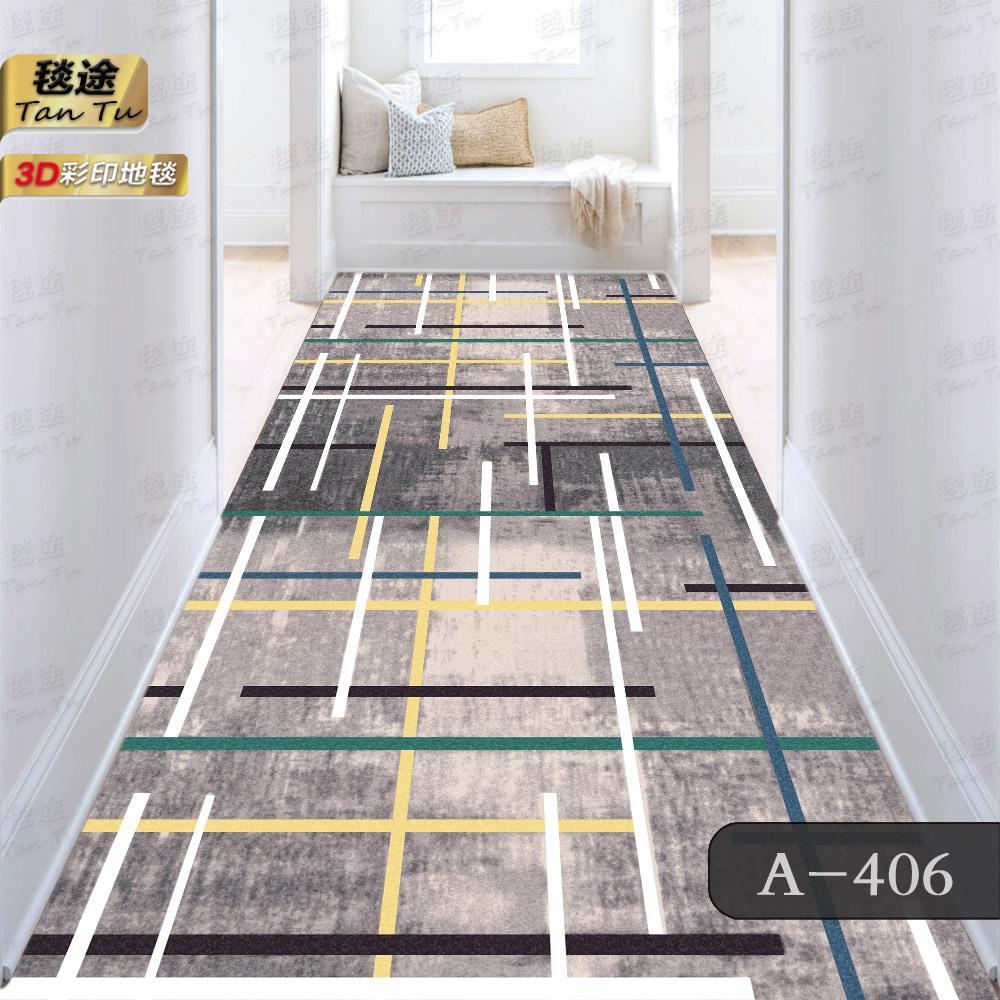 

3D проход коридор длинные полозья напольные коврики роскошные коврики украшения гостиной домашние ковры для спальни вилла прихожая зал бегун 60X100CM