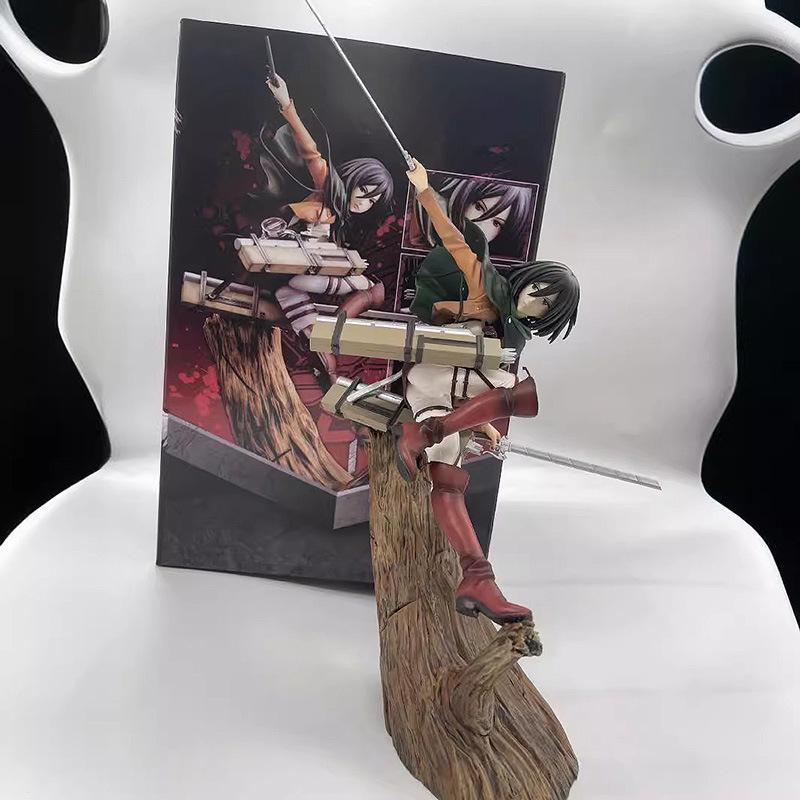 

Attack on Titan Mikasa & Levi Figures: Shining Stars of Anime