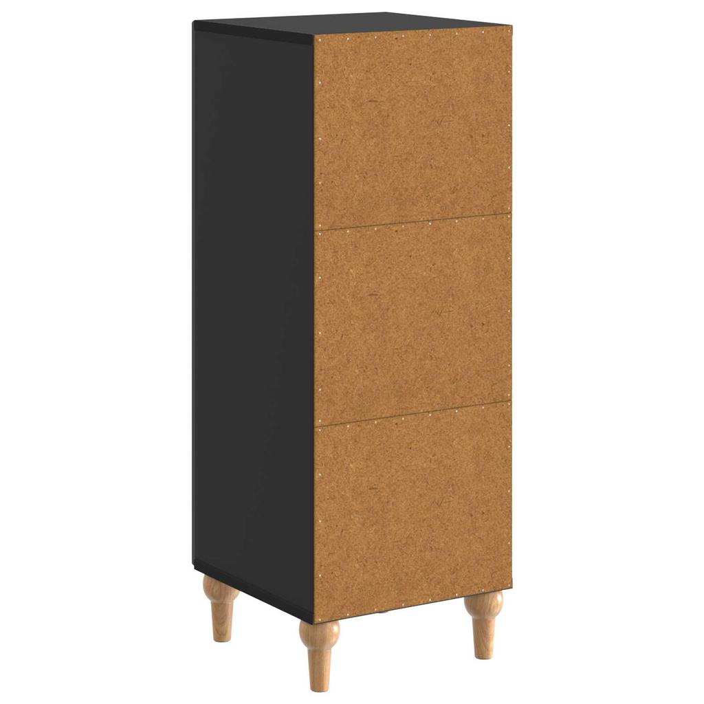 Sideboard Black 33 x 34.5 x 90 cm Particleboard