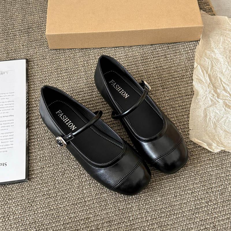 Flat-bottomed French Mary Jane single shoes women's shoes 2025 spring and autumn new summer silver small fragrant soft-soled ladyshoes women
