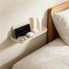 Multipurpose Folding Shelf Perfect For Small Space Foldable Wall Mounted Rack Phone Holder Bathroom Organizer