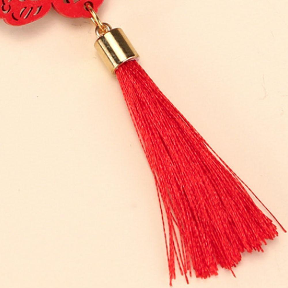 Blessing Word Spring Festival Bonsai Pendant Laser Engraved Car Pendant  Door