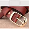 Women's Genuine Leather Belt - Pin Buckle, Adjustable Fashion Waistband Accessory