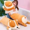 Plush Corgi Long Toys Pillow Soft Stuffed Animal Doll Cushion Xmas Birthday Gift