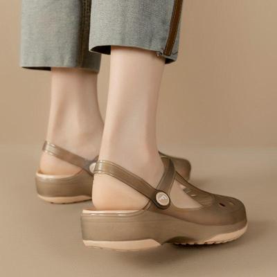 2025 Sommer Damen Mary Jane Jelly Sandalen: Weiche Sohle, Rutschfest, Perfekt für Strand oder Garten