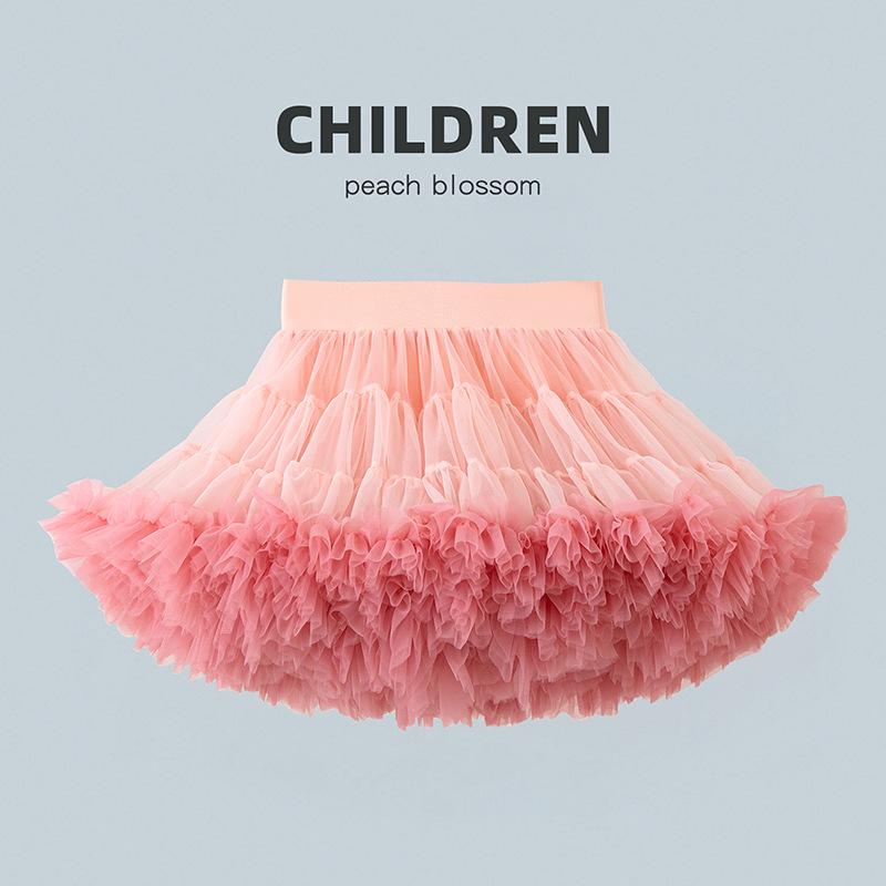 Princess Tutu Skirt for Girls - Fluffy Mesh Christmas Dress