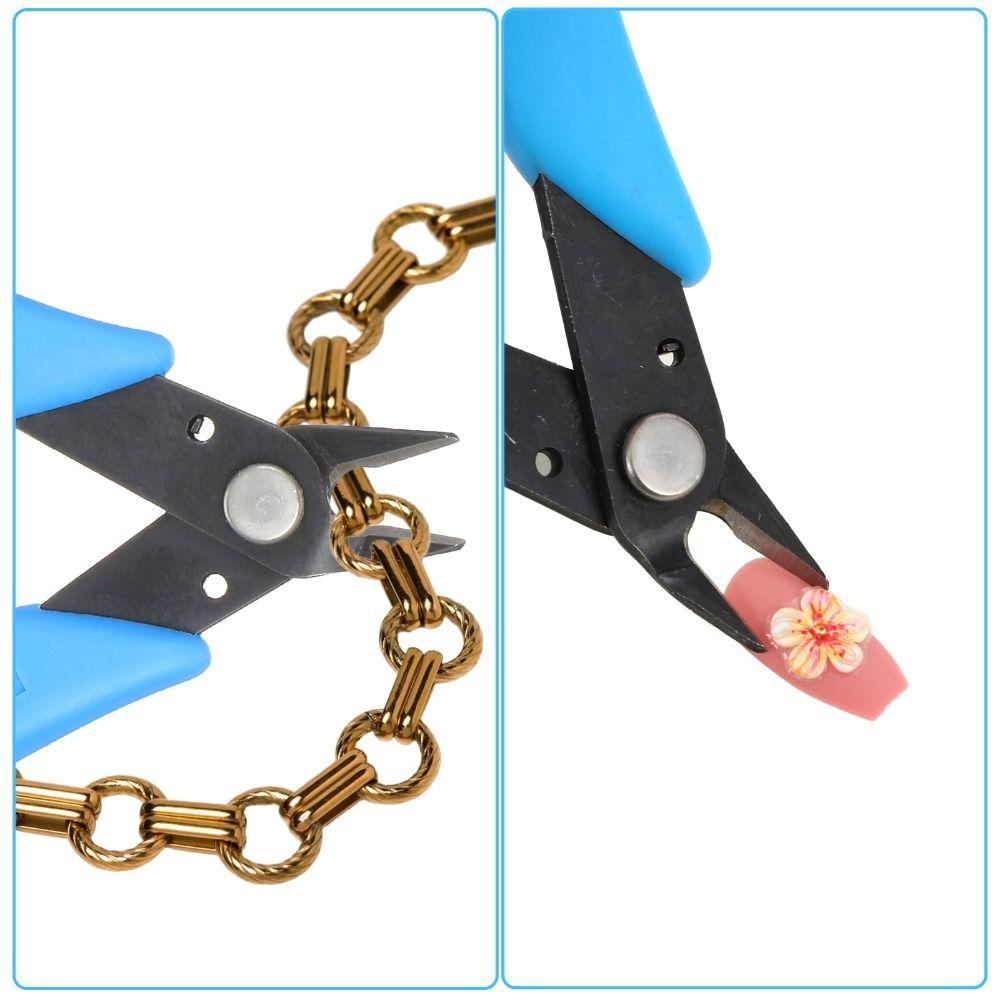 5-inch Size Chain Tweezer Nose Plier High Carbon Steel Precision Tool  Jewelry Crafting