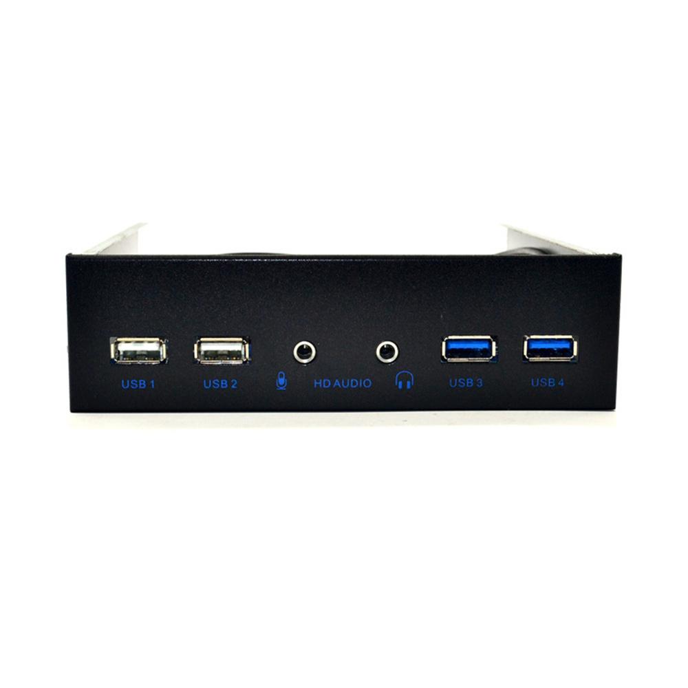 Desktop PC Case Internal Front Panel USB Hub 2 Ports Usb 3.0 And 2 Ports Usb 2.0