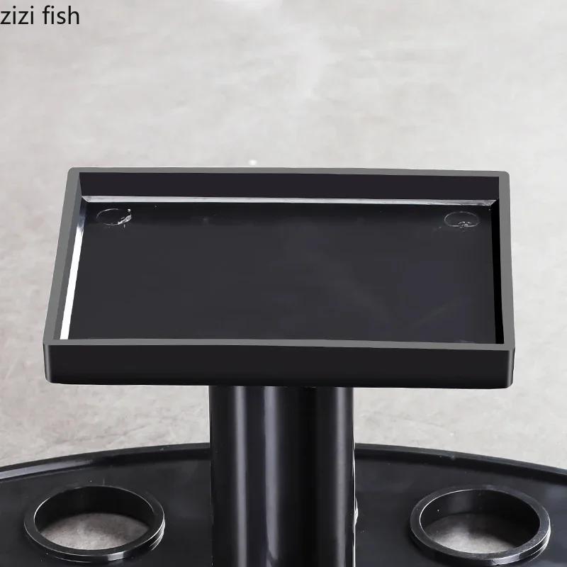 Wood Grain Plastic Dessert Rack Sushi Plate Hand-roll Rack Ice Cream Stands Dim Sum Dish Cake Stands Snack Trays Display Stands