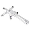 1Pair 170MM Mountain Road Bike Alloy Single Crankset Repair Parts (Black)