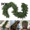 Reusable Holiday Garland for Home 4/6FT Artificial Cedar Garland, Real Touch Pine Christmas Decoration, Faux Winter Wreath, Realistic Decorative