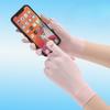 Summer Sun Protection Gloves for Women's Ice Silk Anti Ultraviolet Outdoor Thin Cycling Driving Anti Slip Short Touch Screen Gloves