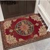 Entrance Carpet and Foyer Mats Square Household Mats Retro Homestay Mats Entrance Mats