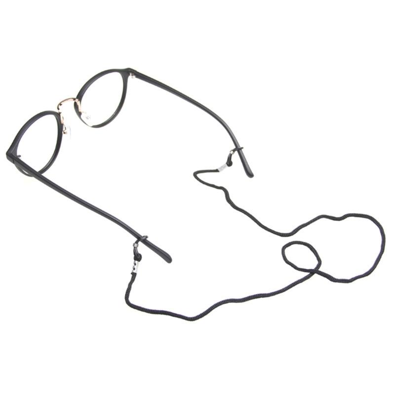 Packung mit 6 verstellbaren Nylon-Brillenbändern mit Silikongriff für Sportsonnenbrillen Lesebrillen Männer Frauen Zubehör