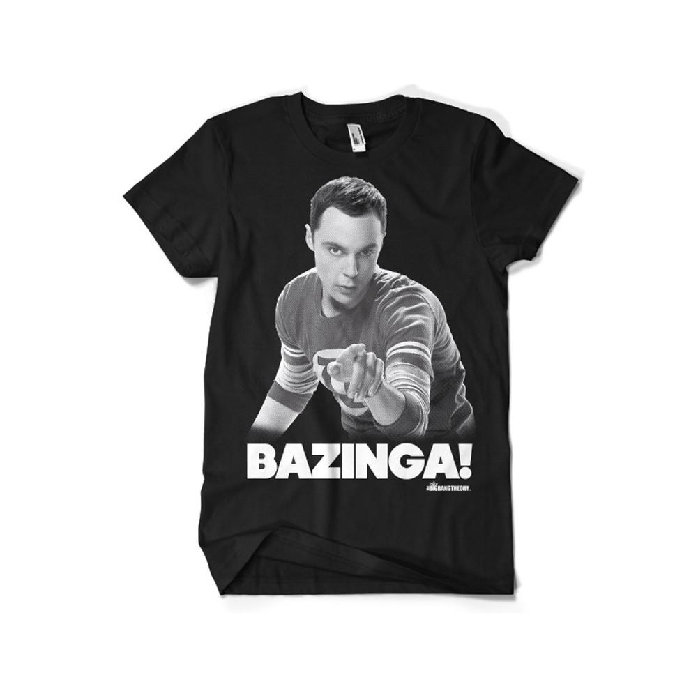 Officially Licensed Tbbt Sheldon Says Bazinga! Mens T Shirt S XXL Sizes XL