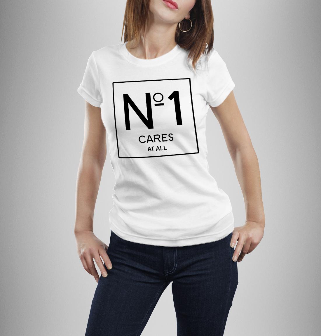 no 1 cares T Shirt Mens Womens Tees Top , no one cares street wear S