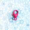 Cute DIY Heart Lobster Clasp Keychain Pendant with Spray Paint Colors