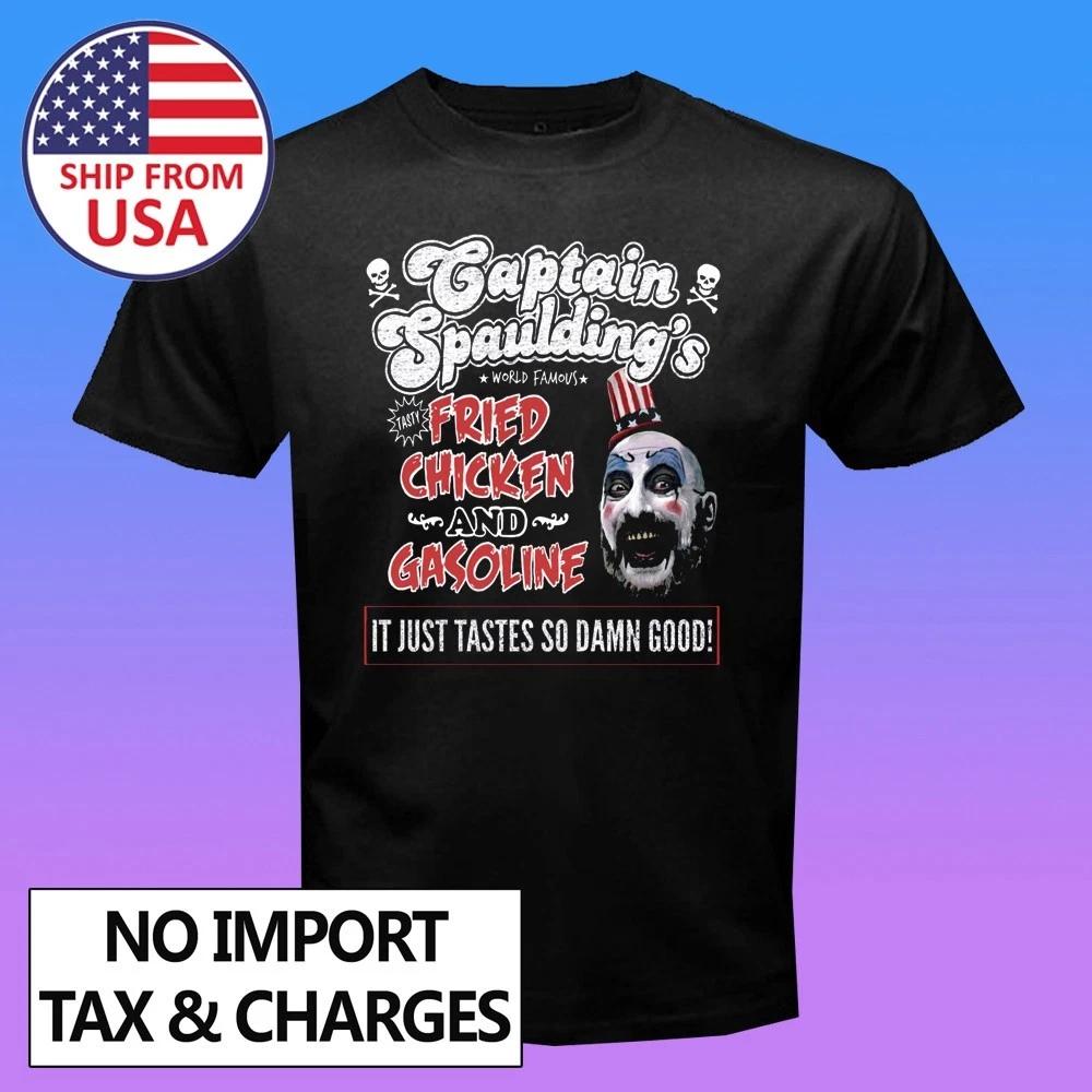 CAPTAIN SPAULDING Gasoline Men s Black Size S-5XL M