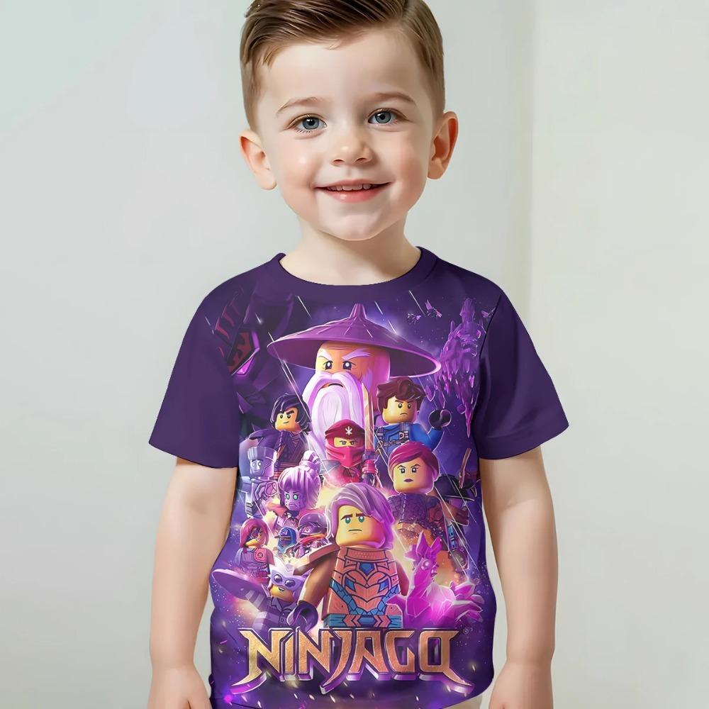 Male Outdoor Clothes for Cartoon Game Children Boy Girl Child T-Shirt Top Shirts