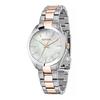 220 Just Time Bicolore Acciaio Inossidabile Quadrante Madreperla Quarzo R3253588520 Orologio da Donna