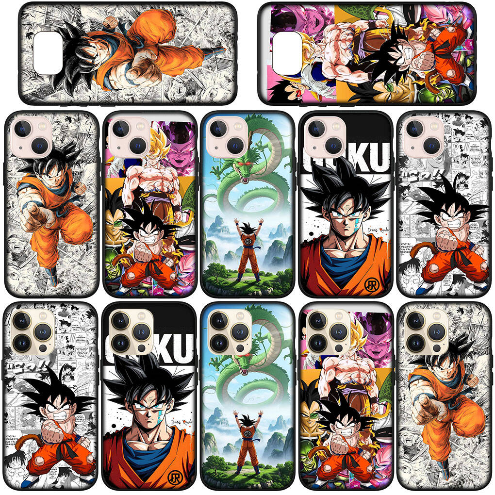 Phone Case for iPhone 17 15 16 Plus Redmi Note 14 12 11 13 Pro Max Huawei P30 P20 Lite OPPO A60 A40 A80 A38 A54 A17 Anime Dragon Son Gokus Ball Cover