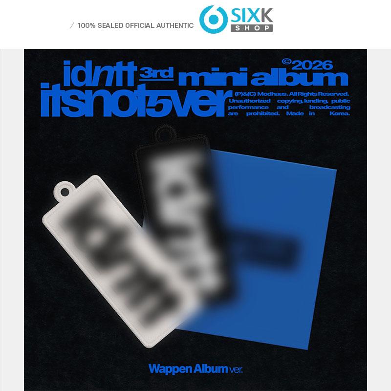 [Предзаказ] idntt - [itsnotover] (Альбом для гербов) [NO POB]