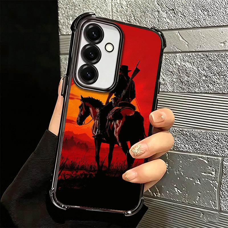 Red Dead R-Redemption Soft Phone Case For Samsung A17 A27 A07 A37 A57 A16 A56 A15 A55 A14 A54 A13 A53 A26 A36 A25 A35 A24 A34 A2