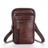 Genuine Leather Phone Chest Bag Large Capacity Messenger Bag Crossbody Phone Bag  Cell Phone