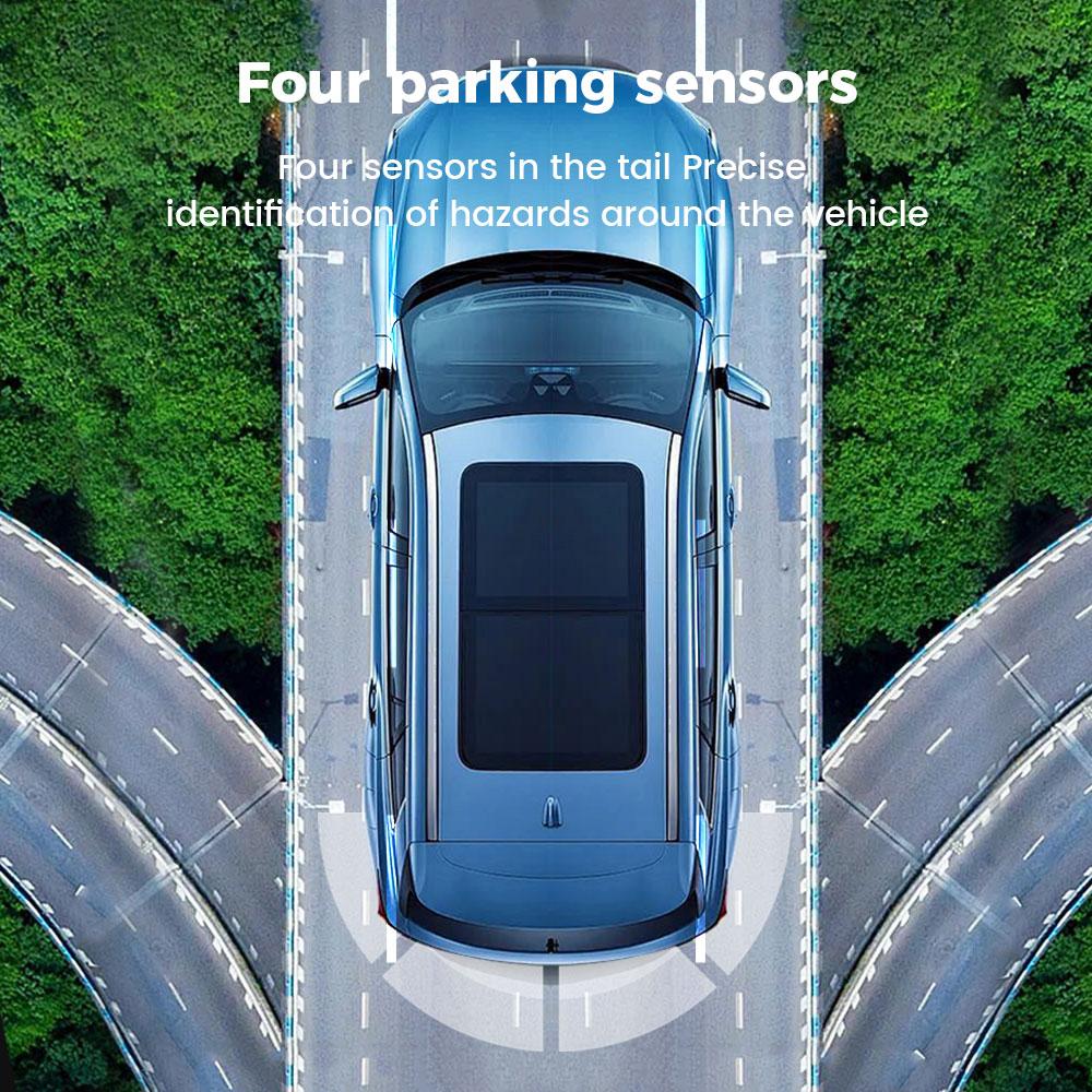 Car Electronics Accessories For Parking Sensors Kit LED Digital Display Waterproof Backlight Reversing Backup Radar Voice Alarm