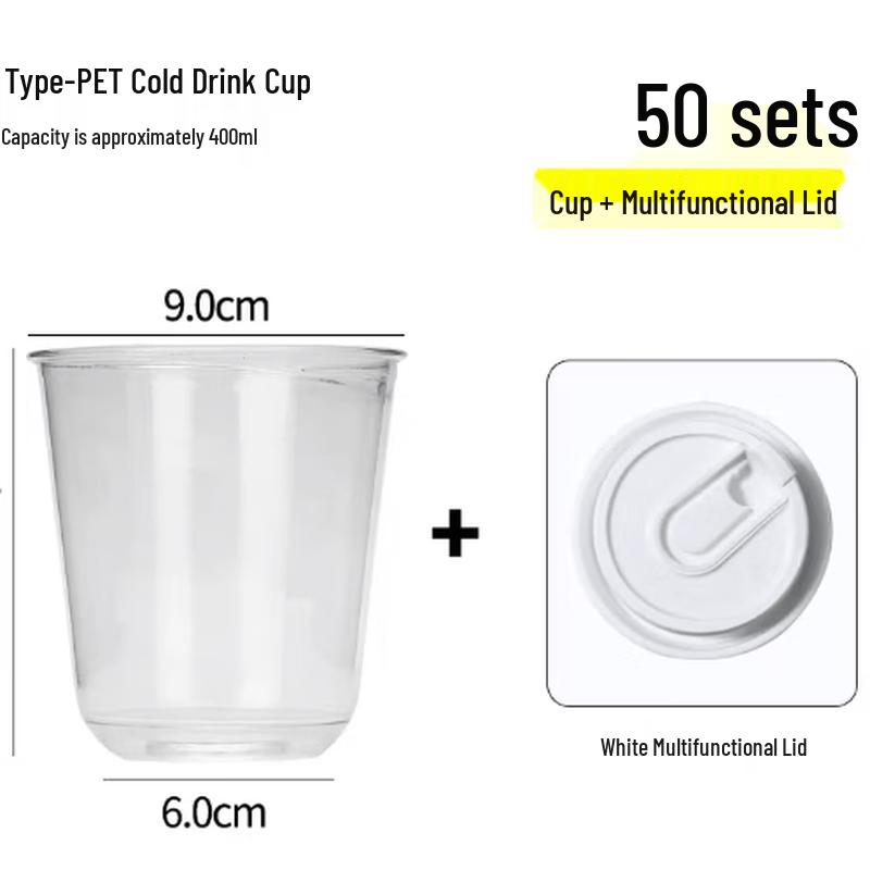 Mubaisen Disposable PET Cold Drink Cups