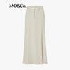 MO&Co. Women's High-Waist A-Line Long Skirt