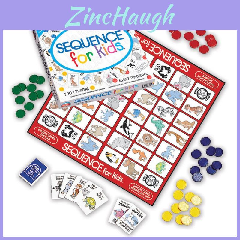 Sequence Kinderspiel Kein Lesen Erforderlich Partyspiel Für Logische Denker